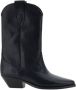 Isabel Marant Texaans Patroon Leren Enkellaarzen - Thumbnail 1