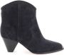 Isabel marant Texaanse Stijl Suède Enkellaarzen Blue Dames - Thumbnail 1