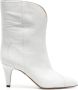 Isabel marant Witte Leren Hoge Hakken Laarzen White Dames - Thumbnail 4