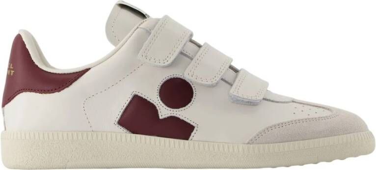 Isabel Marant Witte Leren Sneakers Beth Gb