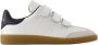Isabel Marant Witte Leren Sneakers Klittenbandsluiting - Thumbnail 1