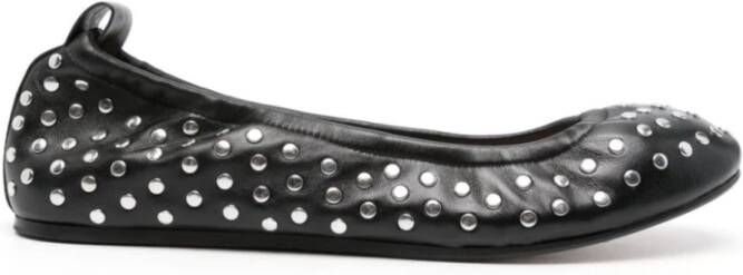 Isabel marant Zwarte Ballerina Platte Schoenen Black Dames