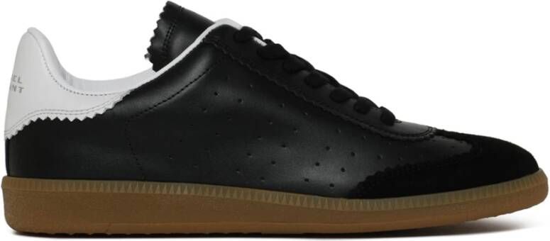 Isabel marant Zwarte Gz Sneaker Eenvoudig Ontwerp Glad Oppervlak Zwart Dames