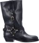 Isabel Marant Zwarte Gesloten Heiko Laarzen met Studs - Thumbnail 1