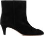 Isabel marant Daxi enkellaarzen met hak van suède Black Dames - Thumbnail 10
