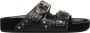 Isabel marant Sandalen Lennyo Gb Sandals Leather Black in zwart - Thumbnail 7