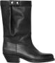 Isabel marant Zwarte Leren Enkellaarzen Black Dames - Thumbnail 11