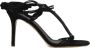 Isabel Marant Zwarte Leren Stiletto Hakken Sandalen - Thumbnail 10