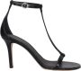 Isabel Marant Zwarte leren stilettohak sandalen - Thumbnail 1