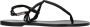 Isabel Marant Zwarte leren teenslipper - Thumbnail 1
