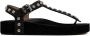 Isabel marant Studded Sandalen Enore Zwart Zilver Black Dames - Thumbnail 1