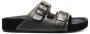 Isabel marant Zwarte Leren Sandalen met Stud Details Black Dames - Thumbnail 1