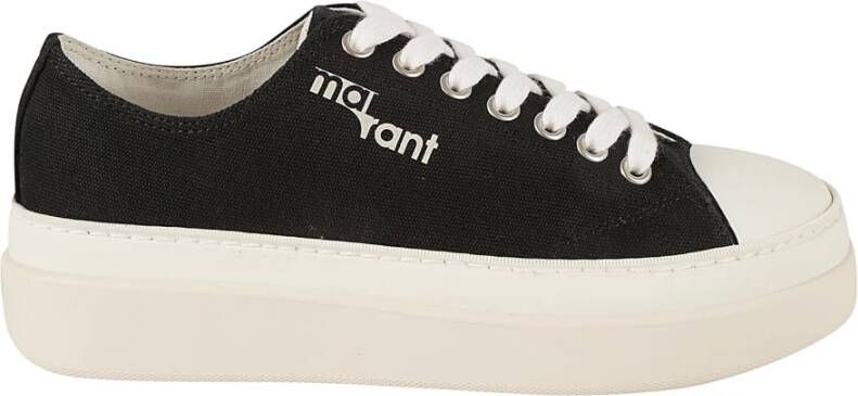 Isabel Marant Zwarte Sneakers Austen Low-GB