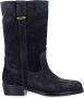 Isabel Marant Zwarte Suède Heikee Laarzen - Thumbnail 1