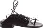 Ixos Flat Sandals Zwart Dames - Thumbnail 1