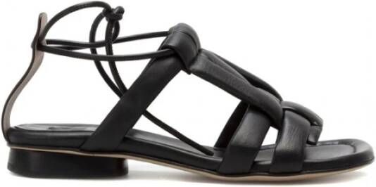 Ixos Flat Sandals Zwart Dames