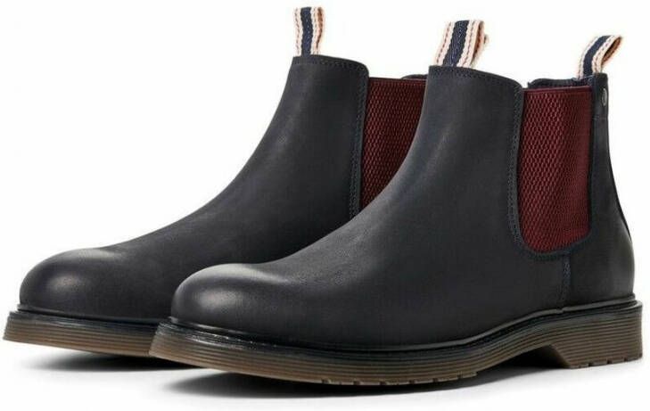 Jack & jones Chelsea boots 12140924 Leyton Navy Blazer Blauw Heren