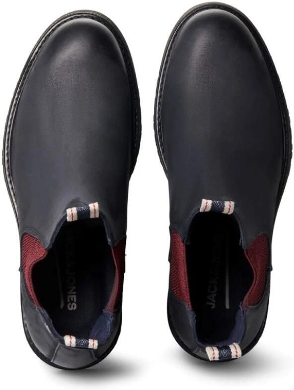 Jack & jones Chelsea boots 12140924 Leyton Navy Blazer Blauw Heren - Foto 2