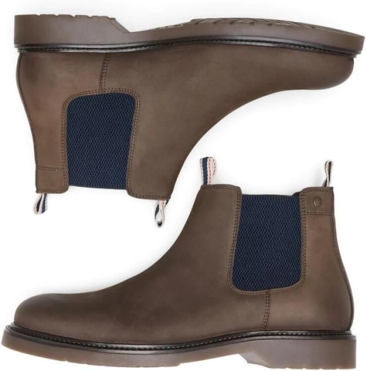 Jack & jones chelsea boots uomo 12140924 Leyton Brown Stone Bruin Heren - Foto 7