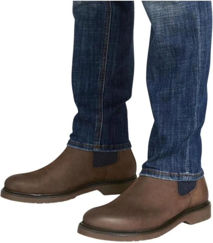 Jack & jones chelsea boots uomo 12140924 Leyton Brown Stone Bruin Heren - Foto 4