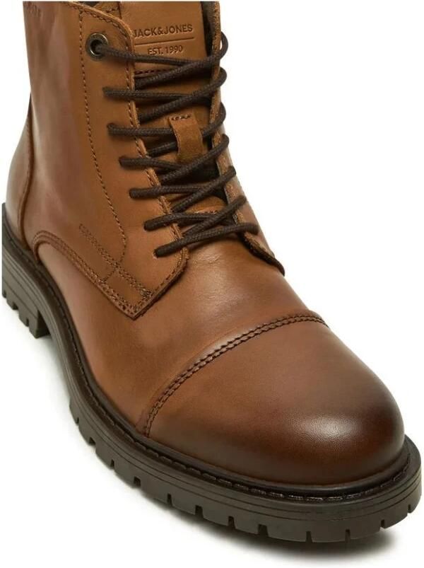 JACK & JONES JACK&JONES JFWTREMOR LEATHER BOOT SN Heren Laarzen - Foto 3
