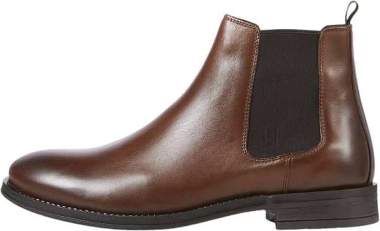 JACK & JONES JACK&JONES JFWARGO LEATHER CHELSEA SN Heren Laarzen - Foto 4
