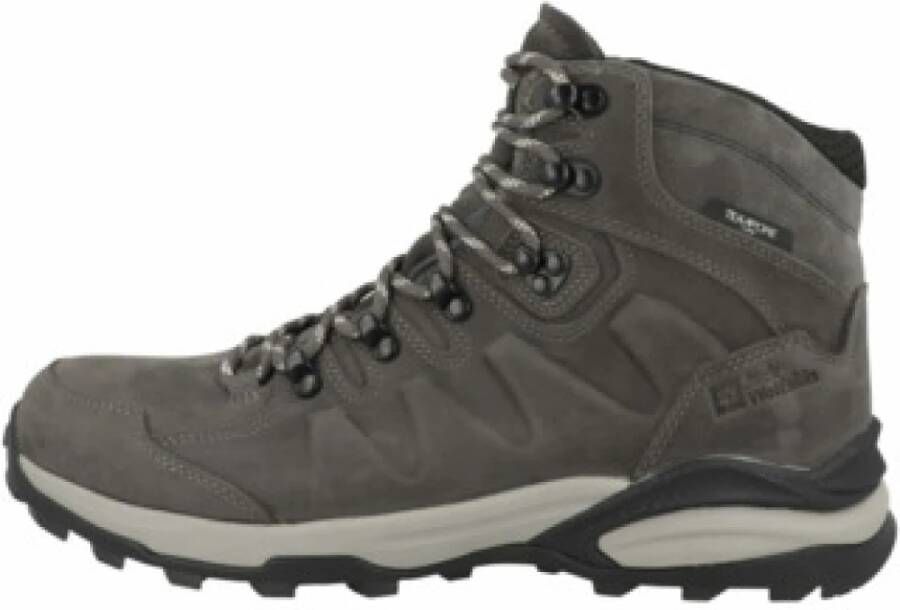 Jack Wolfskin Refugio Prime Texapore Mid Men Waterdichte wandelschoenen Heren slate grey