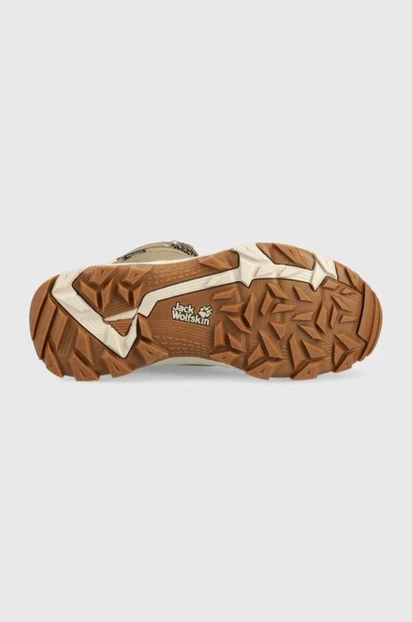 Jack Wolfskin Everquest Texapore Mid Women Waterdichte winterschoenen Dames 40.5 bruin clay beige - Foto 5