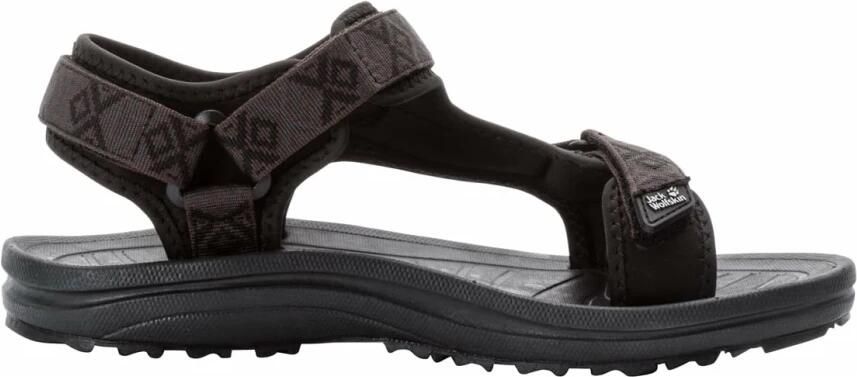 Jack Wolfskin Wave Breaker Women Trekkingsandaal Dames black - Foto 1