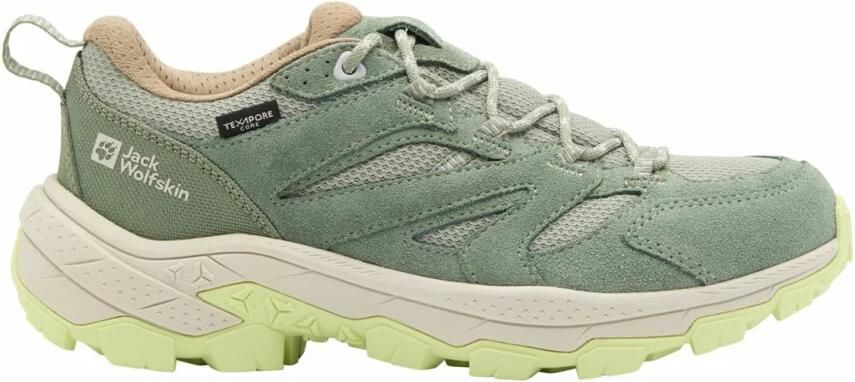 Jack Wolfskin VOJO TOUR TEXAPORE LOW W Dames Wandelschoenen eucalypt