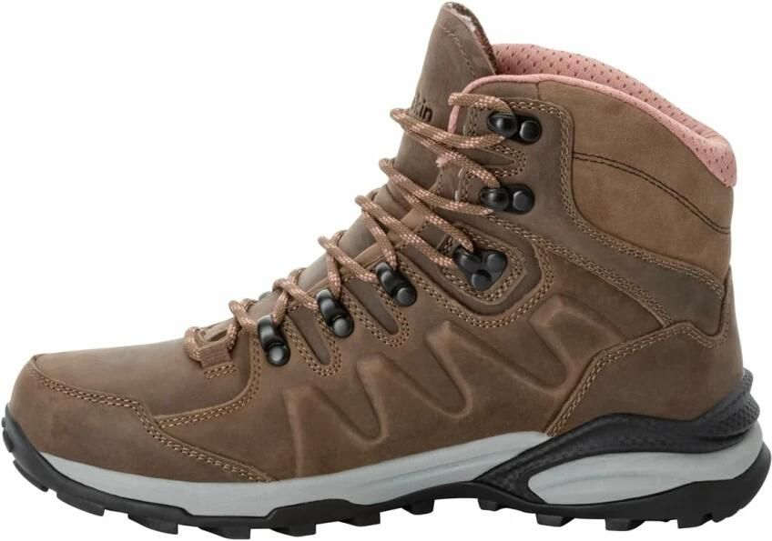 Jack Wolfskin Refugio Prime Texapore Mid Wandelschoenen Dames waterdichte mid wandelschoenen Fawn - Foto 2