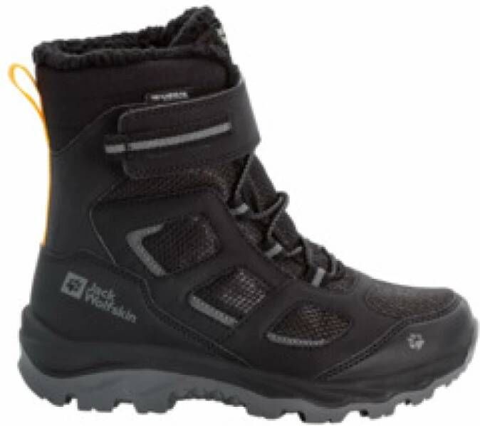 Jack Wolfskin Vojo WT Texapore High Kids Waterdichte winterlaarzen Kinderen 33 zwart phantom burly yellow XT