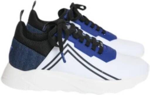Jacob Cohën Spiridon Hardloopschoenen Blauw Wit Zwart Multi-textuur White Heren