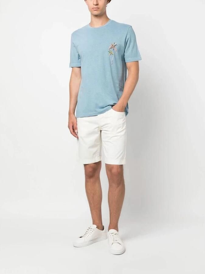 Jacob Cohën T-shirt met palmboomprint - Foto 2