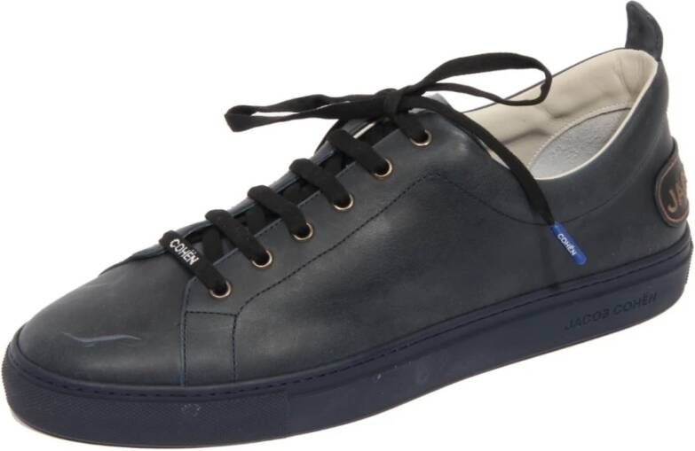 Jacob Cohën Vintage Marineblauwe Leren Schoen