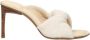 Jacquemus Beige Stoffen Sandaal met Middelhoge Hakken - Thumbnail 1
