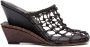 Jacquemus Bruine en Zwarte Sandalen voor Vrouwen - Thumbnail 1