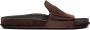 Jacquemus Bruine leren sandalen - Thumbnail 1