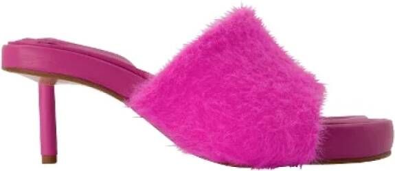 Jacquemus Fabric heels Pink Dames