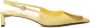 Jacquemus Gele sandalen met hak en enkelband Yellow Dames - Thumbnail 1