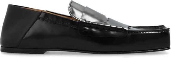 Jacquemus Vierkante Neus Leren Loafers Black Heren - Foto 3
