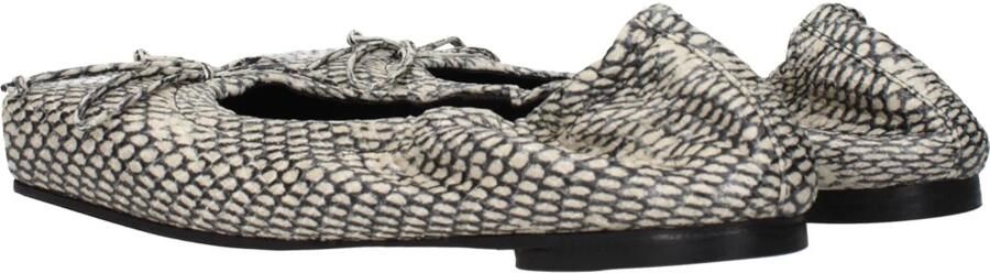 Jacquemus Leren ballerina's