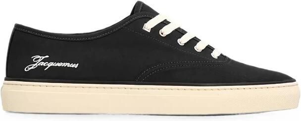Jacquemus Logo Geborduurde Canvas Sneakers