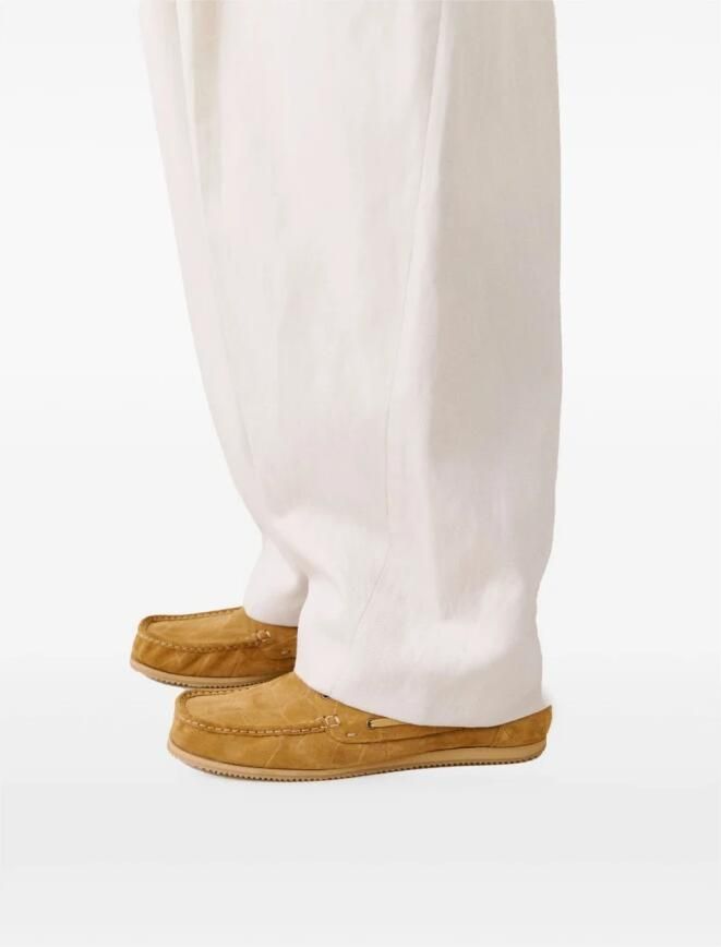 Jacquemus Luxe Leren Sandalen in Cammello