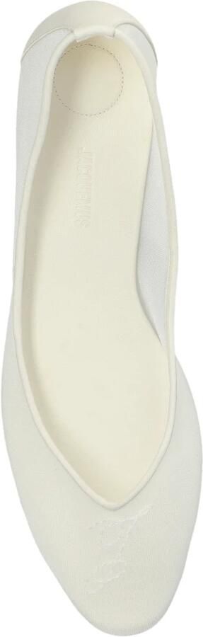 Jacquemus Dames Ballerina's Schoenen Wit Ss26 - Foto 3