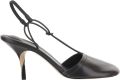 Jacquemus Pina Leren Sandalen - Zwart