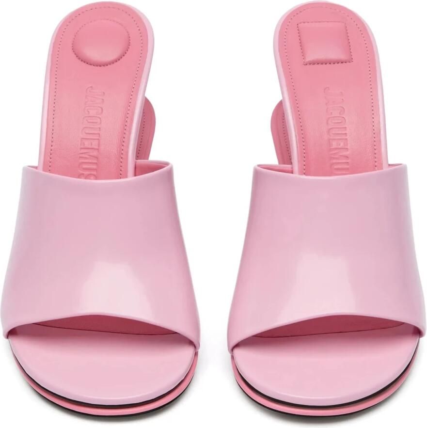 Jacquemus Roze Leren Sandalen