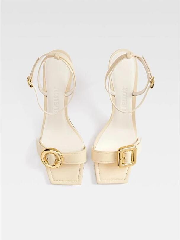 Jacquemus Sandales à boucles carré-rond