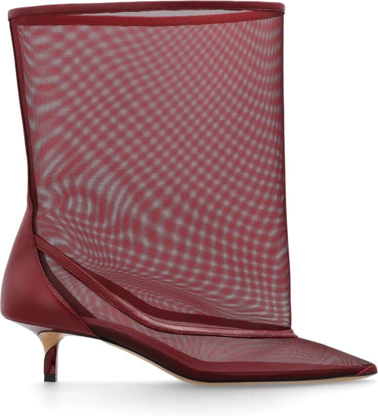 Jacquemus Tourni Enkellaarsjes met Hak - Foto 2