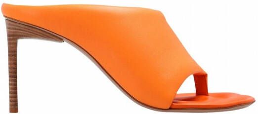 Jacquemus Limone mules Oranje Dames